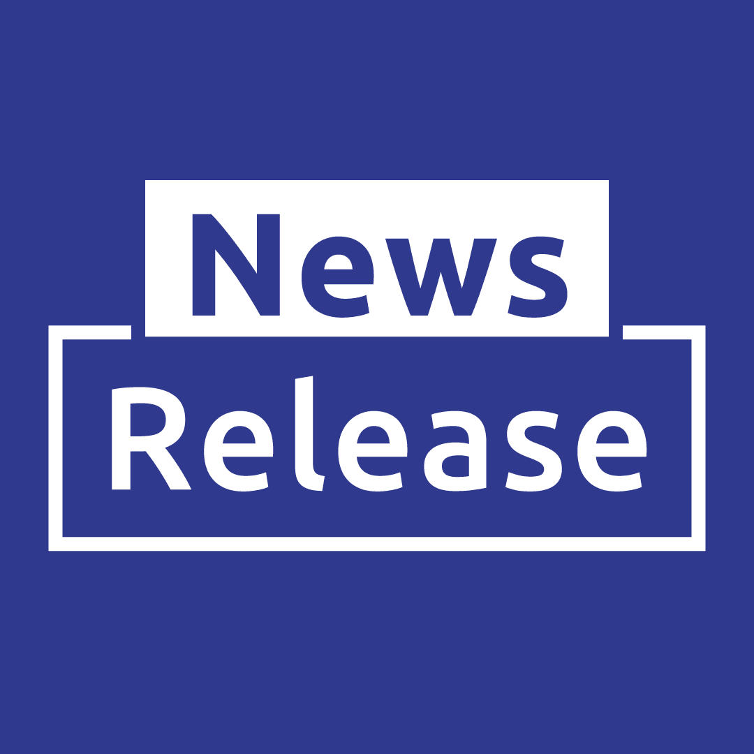 The News Release blue branded graphic. The word "News" sits atop "Release" in a box.